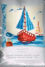 Cado vervaco borduurpakket  kussen zeilboot  156, Ophalen of Verzenden, Nieuw, Handborduren, Borduurpakket