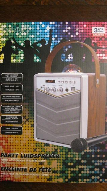 karaoke set party luidspreker  Envivo beschikbaar voor biedingen