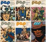 Incomplete jaargangen PEP en EPPO strips, Europa, Diverse tekenaars en schrijvers, Meerdere comics, Ophalen