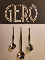 GERO Zilduro 730 Romanti Mosterd-  Zout- Peper-lepeltje, Overige materialen, Ophalen of Verzenden, Zo goed als nieuw, Vaatwasserbestendig