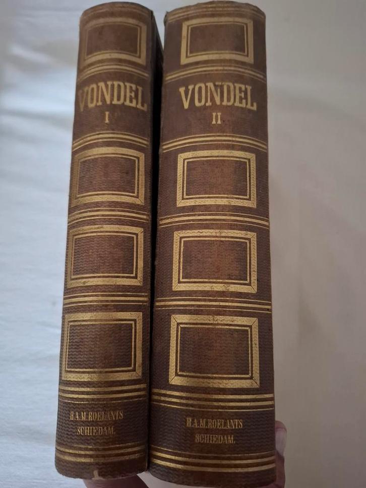 Vondel - Deel I - Oud boek, Antiek en Kunst, Antiek | Boeken en Bijbels, Ophalen of Verzenden