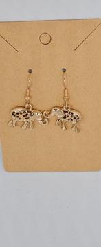Olifant Oorbellen - RV's Earrings, Sieraden, Tassen en Uiterlijk, Oorbellen, Overige materialen, Hangers, Nieuw, Ophalen of Verzenden