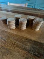 Sjoelstenen 28 stuks, Ophalen of Verzenden, Gebruikt