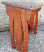 Schrijftafel. Massief eiken. Klooster/Seminarie? Ca 1875., Ophalen