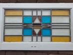 Glas in lood raam, 74,5 x 43,5cm, Ophalen, Minder dan 80 cm, Zo goed als nieuw, Minder dan 80 cm