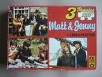 3 puzzels Matt en Jenny + 3 miniposters, Hobby en Vrije tijd, Denksport en Puzzels, Ophalen of Verzenden, 500 t/m 1500 stukjes