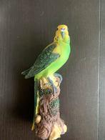 Polystone grasparkiet, Ophalen of Verzenden, Zo goed als nieuw, Beeldje of Figuurtje