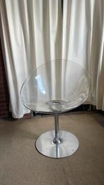 ERO|S| Kartell stoel kristal, Kunststof, Wit, Ophalen of Verzenden, Zo goed als nieuw