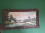 Oud schilderij landschap, Antiek en Kunst, Kunst | Schilderijen | Klassiek, Ophalen