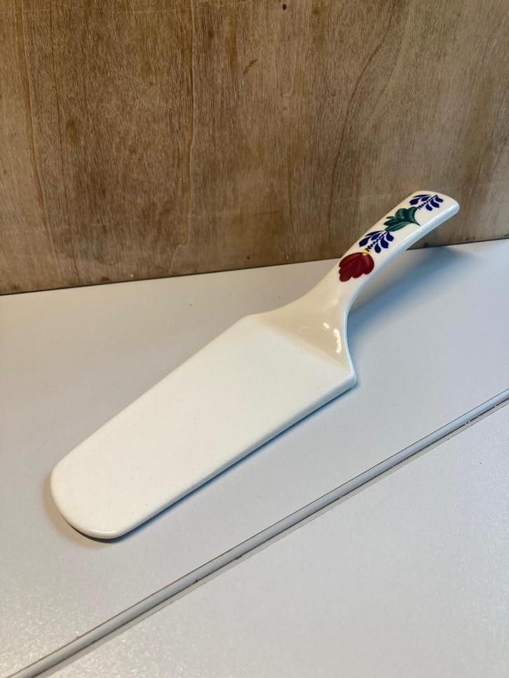 Boerenbont taartschep, Antiek en Kunst, Antiek | Servies los, Verzenden