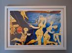 Ingelijste Picasso prent 23 x 31,7cm, Ophalen of Verzenden, Zo goed als nieuw