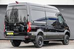 Mercedes-Benz Sprinter 4x4 319Cdi 190Pk 9G-tronic | L2H2 | D, Automaat, Stof, Gebruikt, Zwart