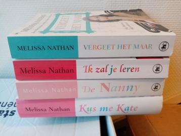 MELISSA NATHAN boeken (4x) beschikbaar voor biedingen