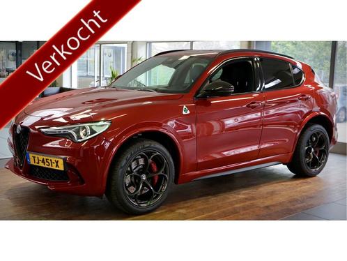 Alfa Romeo Stelvio 2.9 V6 AWD Quadrifoglio origineel Nederla, Auto's, Alfa Romeo, Bedrijf, Te koop, Stelvio, 4x4, ABS, Achteruitrijcamera