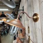 Klassieke landelijke koperen buitenlamp stallamp - WK1, Verzenden, Nieuw, Glas