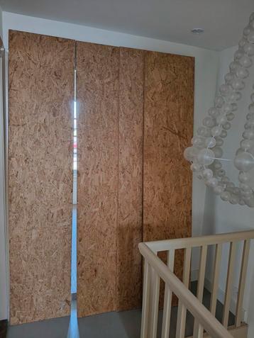 4 deuren van OSB hout voor Pax kasten beschikbaar voor biedingen