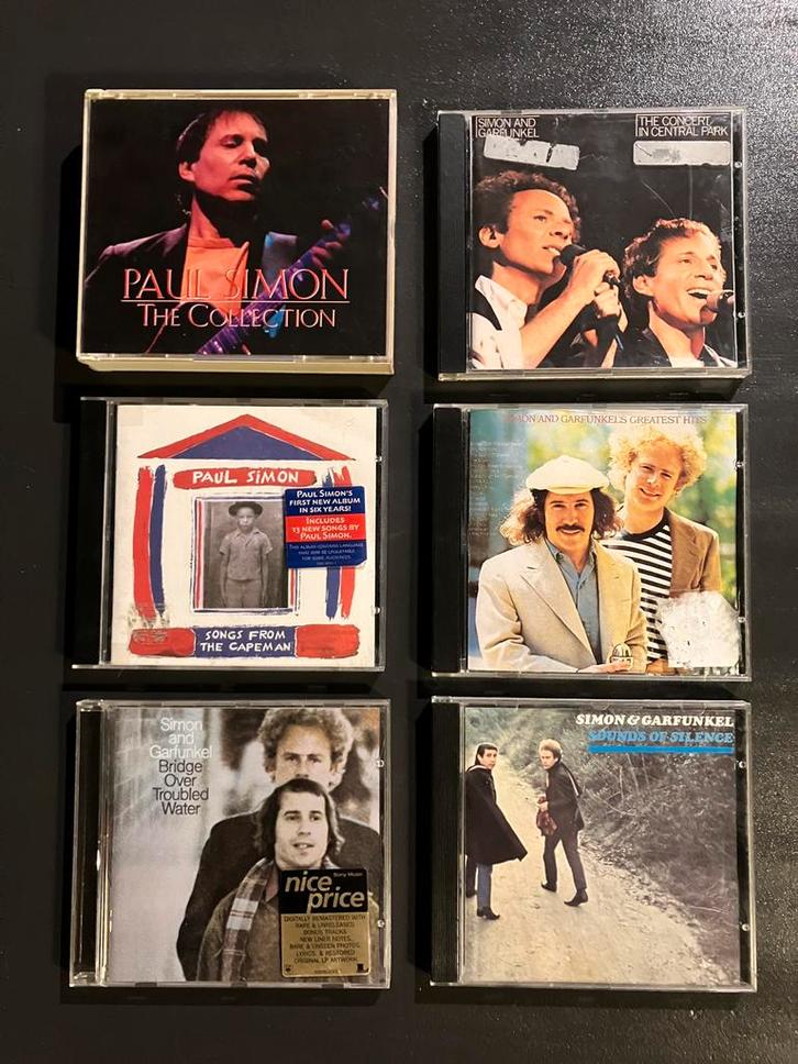Simon & Garfunkel / Paul Simon collectie, Cd's en Dvd's, Cd's | Pop, Zo goed als nieuw, Ophalen of Verzenden