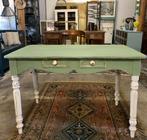 Franse keukentafel, brocante tafel, Huis en Inrichting, Tafels | Eettafels, Ophalen, Gebruikt, 50 tot 100 cm, Baambrugge