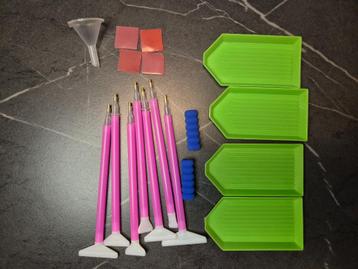 Diamond Painting accessoires set beschikbaar voor biedingen