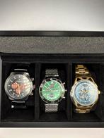 Alpha Sierra Three Piece Collection, Overige merken, Staal, Polshorloge, Nieuw