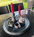 Decoratie, Huis en Inrichting, Woonaccessoires | Dienbladen, Ophalen, Zo goed als nieuw, Rond