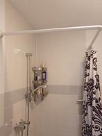 Badkamer stang en douchegordijn, Ophalen of Verzenden, Zo goed als nieuw, Wit, Overige typen