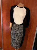 Marccain jurk met rits maat m 3 origineel zgan, Maat 38/40 (M), B, Zwart, G