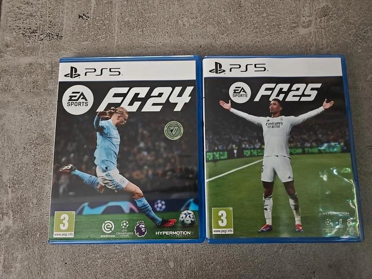 PS5 Fifa Ea Sports 24 en 25, Spelcomputers en Games, Games | Sony PlayStation 5, Zo goed als nieuw, Ophalen of Verzenden