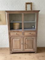 Oude eiken broodkast / buffetkast. Geverfd en gepimpt., Huis en Inrichting, Kasten | Buffetkasten, Ophalen, Gebruikt, 100 tot 150 cm