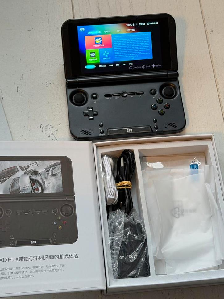 GPD XD Plus - Android Gaming Handheld, Spelcomputers en Games, Spelcomputers | Overige, Zo goed als nieuw, Ophalen of Verzenden