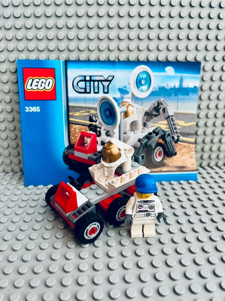 LEGO City 3365 Space Moon Buggy, Kinderen en Baby's, Speelgoed | Duplo en Lego, Gebruikt, Lego, Complete set, Ophalen of Verzenden