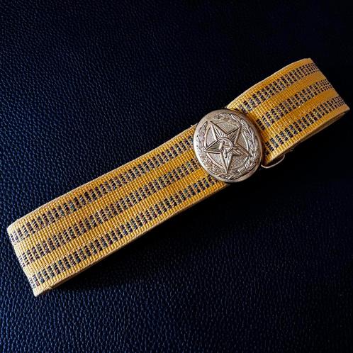Ceremoniële Sovjet officiersriem met goudkleurige gesp, Verzamelen, Militaria | Algemeen, Landmacht, Overige typen, Overige gebieden