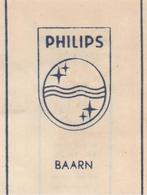 PHILIPS - Baarn, Ophalen of Verzenden, Reclamebord