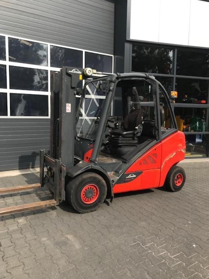 Linde H30D/2016  Diesel hh 4,65 meter/3 hydr functies 4675 u, Zakelijke goederen, Machines en Bouw | Heftrucks en Intern transport