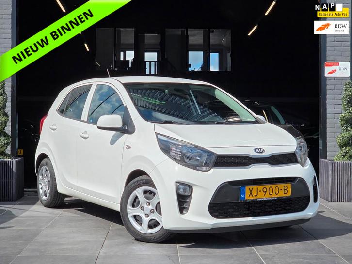 Kia Picanto 1.0 CVVT EconomyPlusLine|Airco|El Pakket|NAP|APK, Auto's, Kia, Bedrijf, Te koop, Picanto, ABS, Achteruitrijcamera