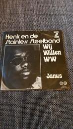 Vinyl single Henk en de Stainless Steelband - Wij willen WW, Ophalen of Verzenden, Zo goed als nieuw, Overige formaten, Levenslied of Smartlap