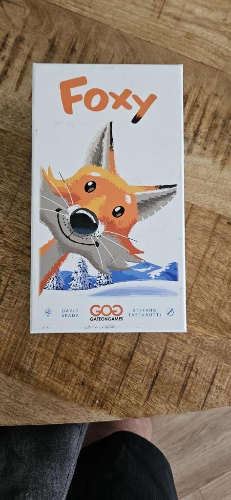 Foxy bordspel / kaartspel / geheugenspel, Hobby en Vrije tijd, Gezelschapsspellen | Kaartspellen, Zo goed als nieuw, Ophalen of Verzenden