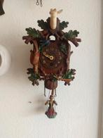 Jachtklok miniatuur met schommel, Antiek en Kunst, Antiek | Klokken, Ophalen of Verzenden