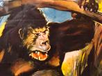 Filmaffiche Gorilla; jaren vijftig;, Ophalen of Verzenden, Gebruikt, Poster