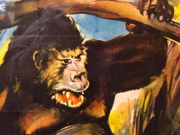 Filmaffiche Gorilla; jaren vijftig; beschikbaar voor biedingen
