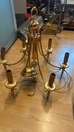 Sciolari Gioiello Lamp, bladgoud, 1960, Ophalen of Verzenden, Gebruikt, Metaal