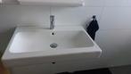 Sphinx wastafel met Grohe mengkraan, Huis en Inrichting, Ophalen, 50 tot 100 cm, Zo goed als nieuw, Minder dan 100 cm