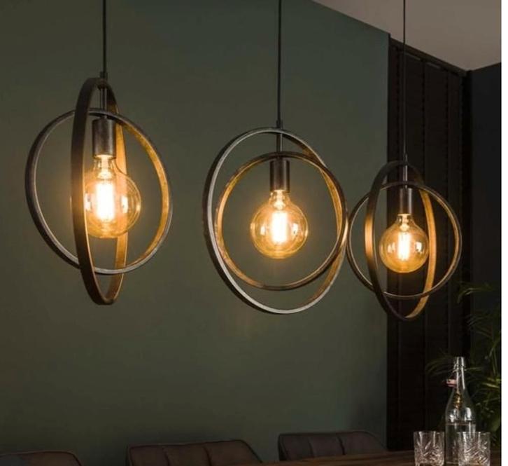 Industriële Lampen - Perfect voor Eettafel!, Huis en Inrichting, Lampen | Hanglampen, Ophalen