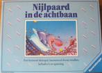 bordspel Nijlpaard in de achtbaan - 1991, Hobby en Vrije tijd, Gezelschapsspellen | Bordspellen, Vijf spelers of meer, Verzenden