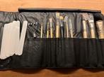 Penselenset incl. Etui - Schoonheidsspecialiste, Gehele gezicht, Zwart, Ophalen of Verzenden, Zo goed als nieuw