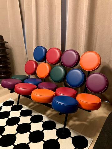 Unieke Vitra Marshmallow Bankje – Designklassieker te koop! beschikbaar voor biedingen