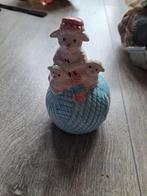 Lieve schaapjes op een bol wol spaarpot, Ophalen of Verzenden, Zo goed als nieuw