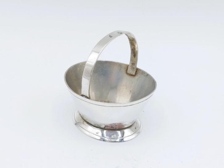 Zilveren miniatuur emmer, F. van Strant I, Amsterdam, 1715, Antiek en Kunst, Antiek | Goud en Zilver, Zilver, Verzenden