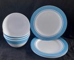 Bo Camp Servies - 4 Borden & 4 Kommen - Melamine, Huis en Inrichting, Keuken | Servies, Overige materialen, Ophalen of Verzenden