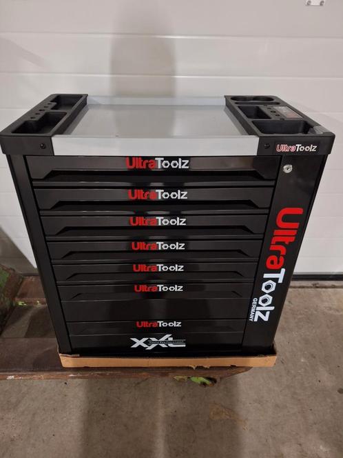 Ultratoolz gereedschapswagen gevuld 419delig momentsleutel, Doe-het-zelf en Verbouw, Gereedschapskisten, Nieuw, Gevuld, Ophalen of Verzenden